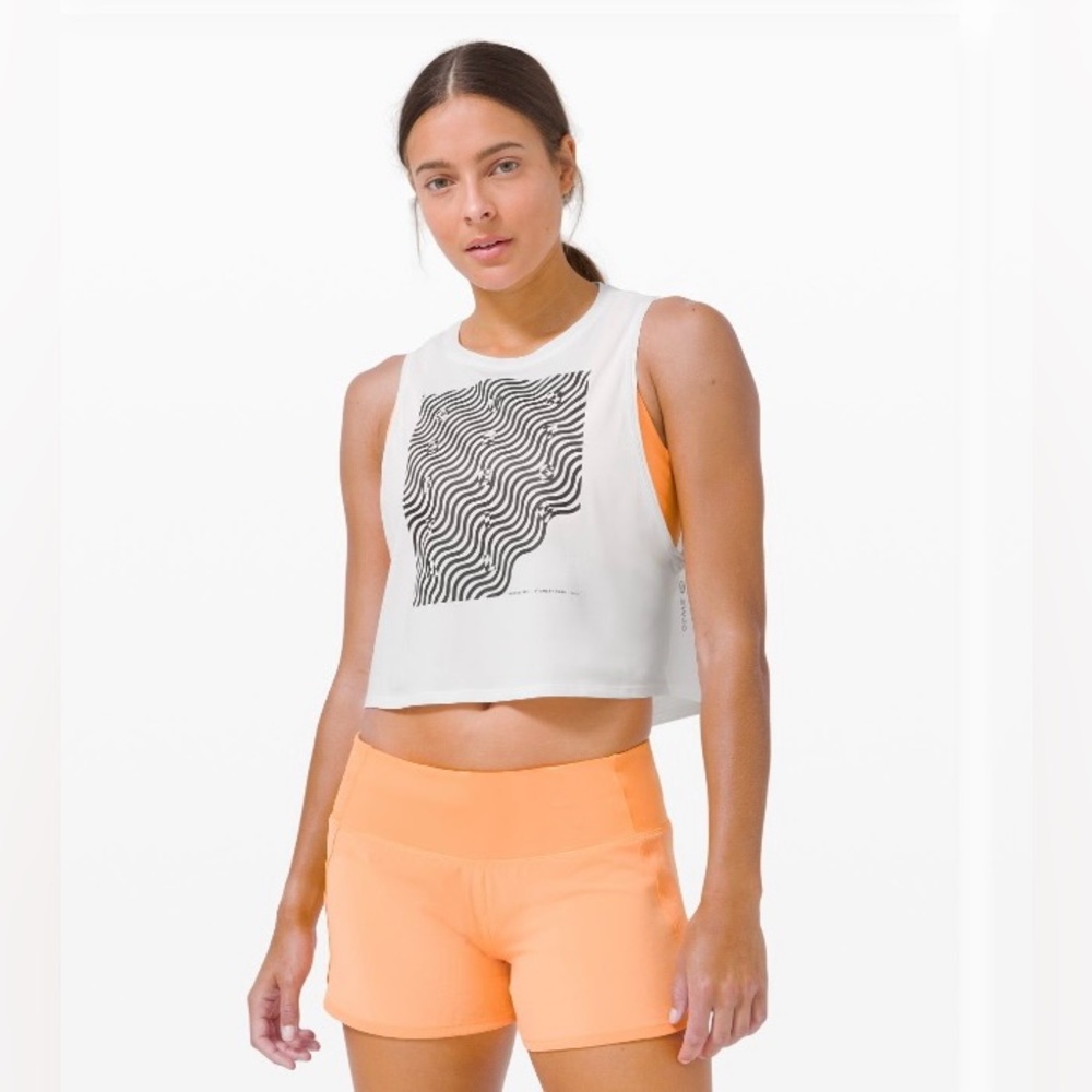 Lululemon Cut Back Crop Tank